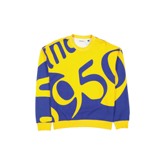 New Era Branded 59FIFTY Splitter Gold Crewneck