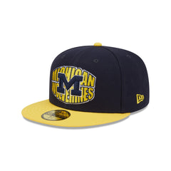 Michigan Wolverines Classic Tones 59FIFTY Fitted Hat