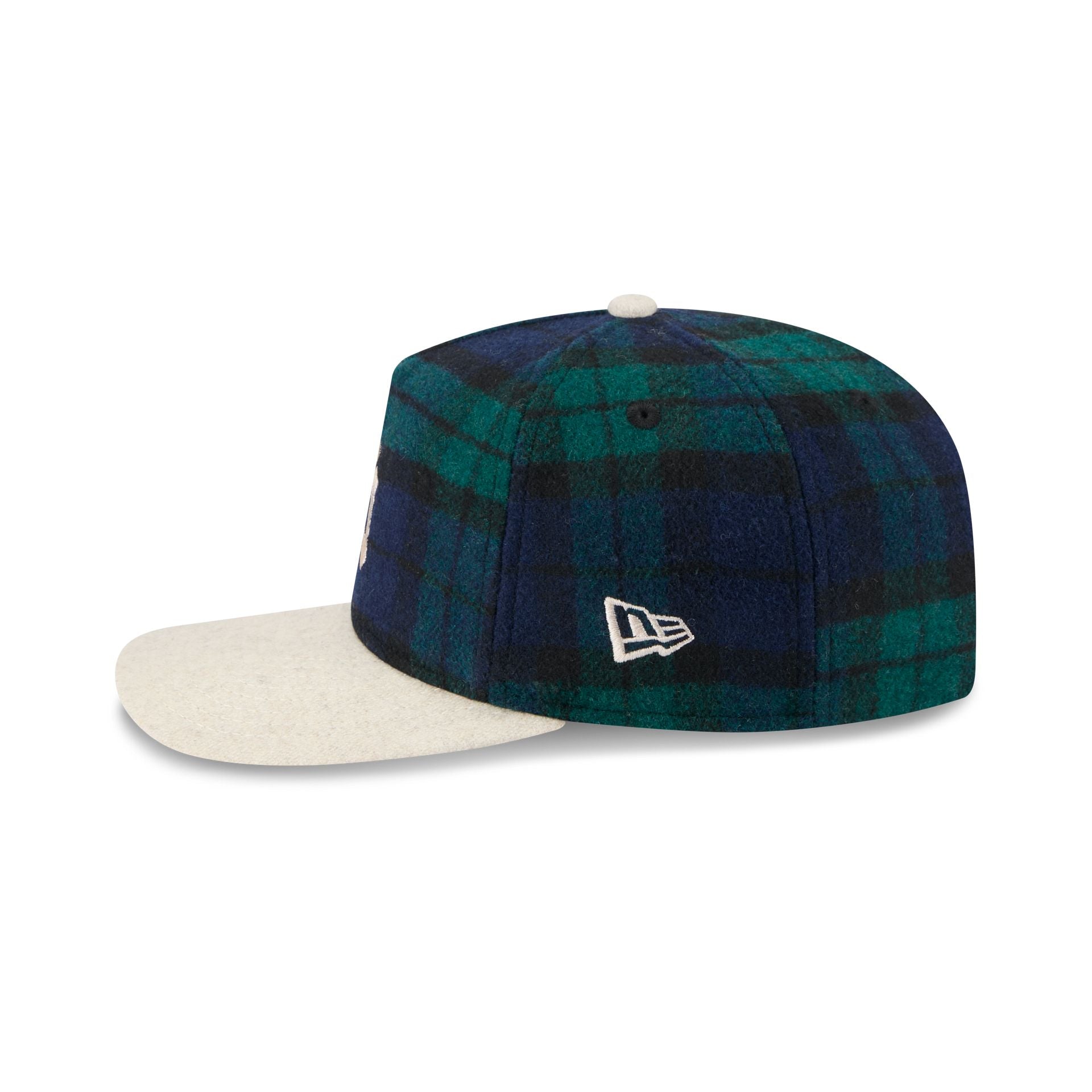 New York Yankees Plaid Letterman 19TWENTY Adjustable Hat