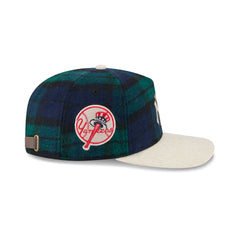 New York Yankees Plaid Letterman 19TWENTY Adjustable Hat
