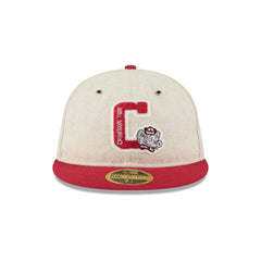 Alabama Crimson Tide College Vault Wool Letterman Retro Crown 59FIFTY Fitted Hat
