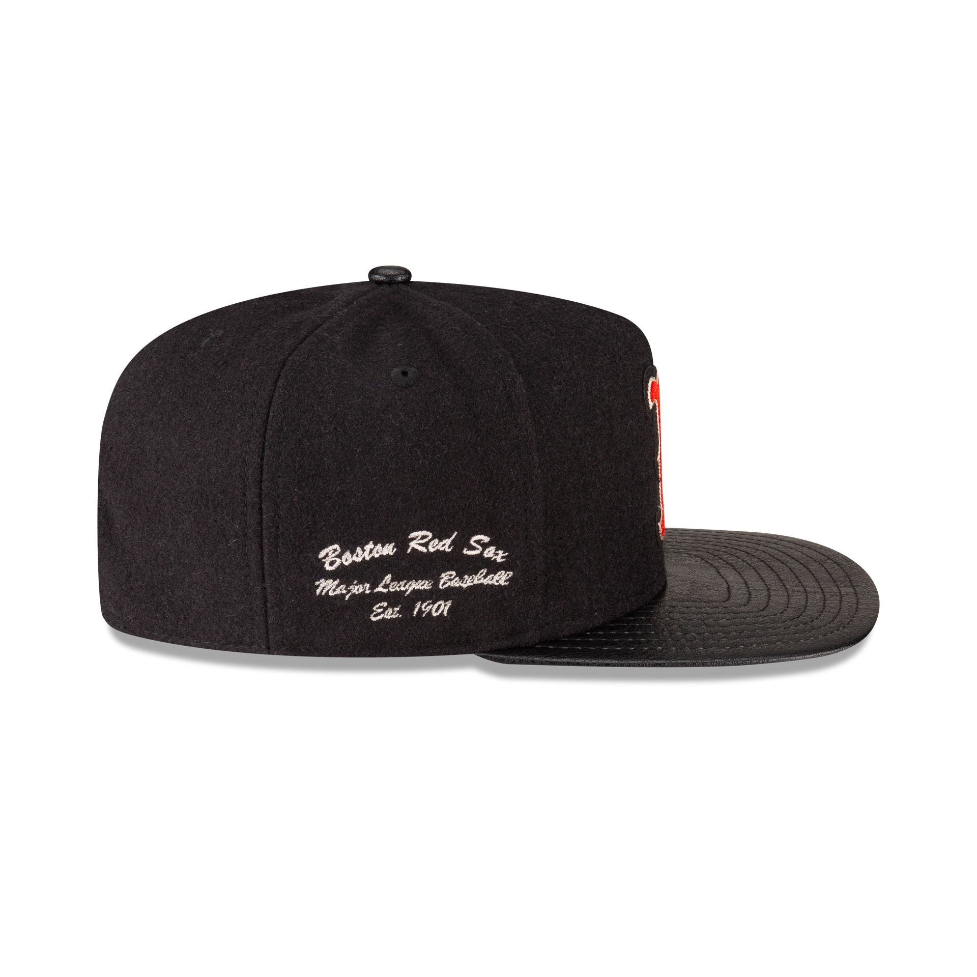 Boston Red Sox Wool Letterman 9FIFTY A-Frame Snapback Hat