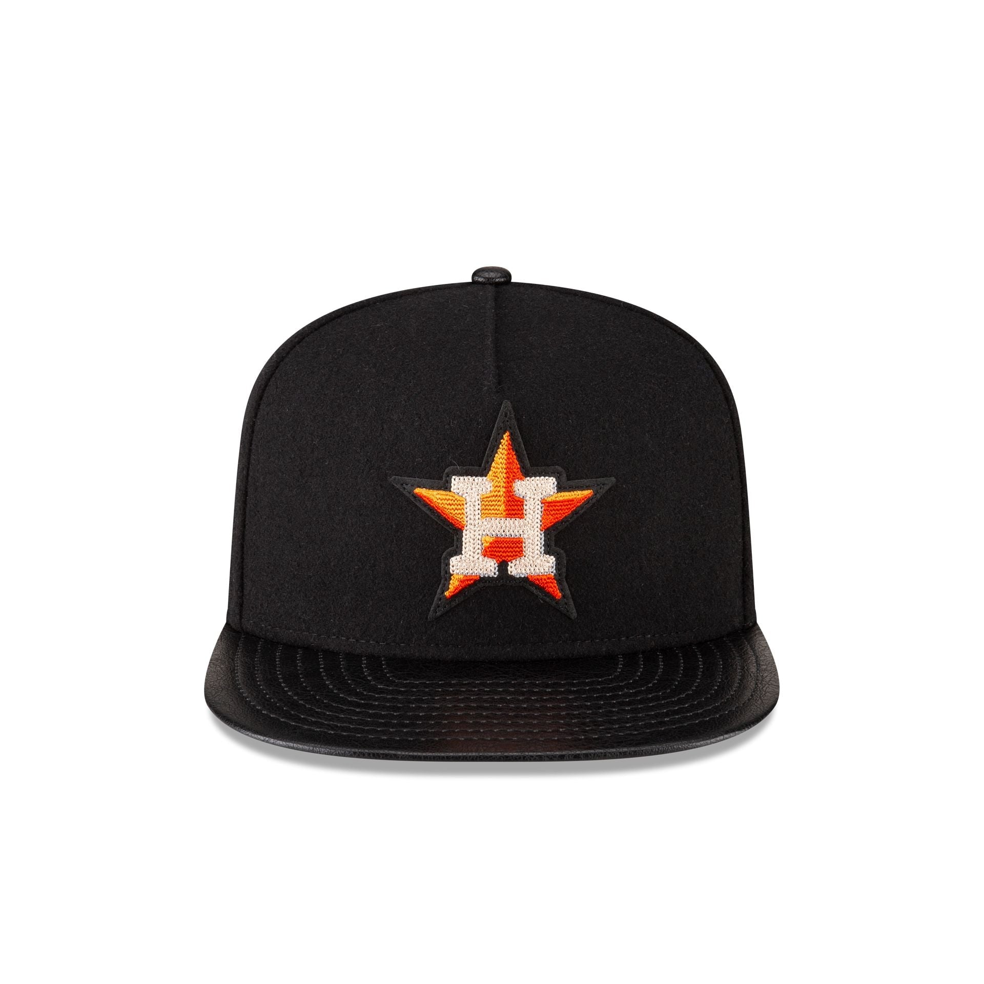 Houston Astros Wool Letterman 9FIFTY A-Frame Snapback Hat