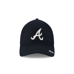 Atlanta Braves Wool Letterman 9TWENTY A-Frame Adjustable Hat Adjustable Hat
