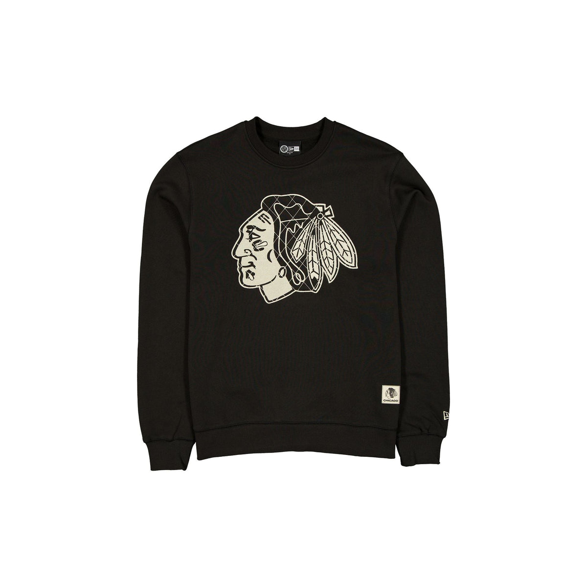 Chicago Blackhawks Quilted Crewneck
