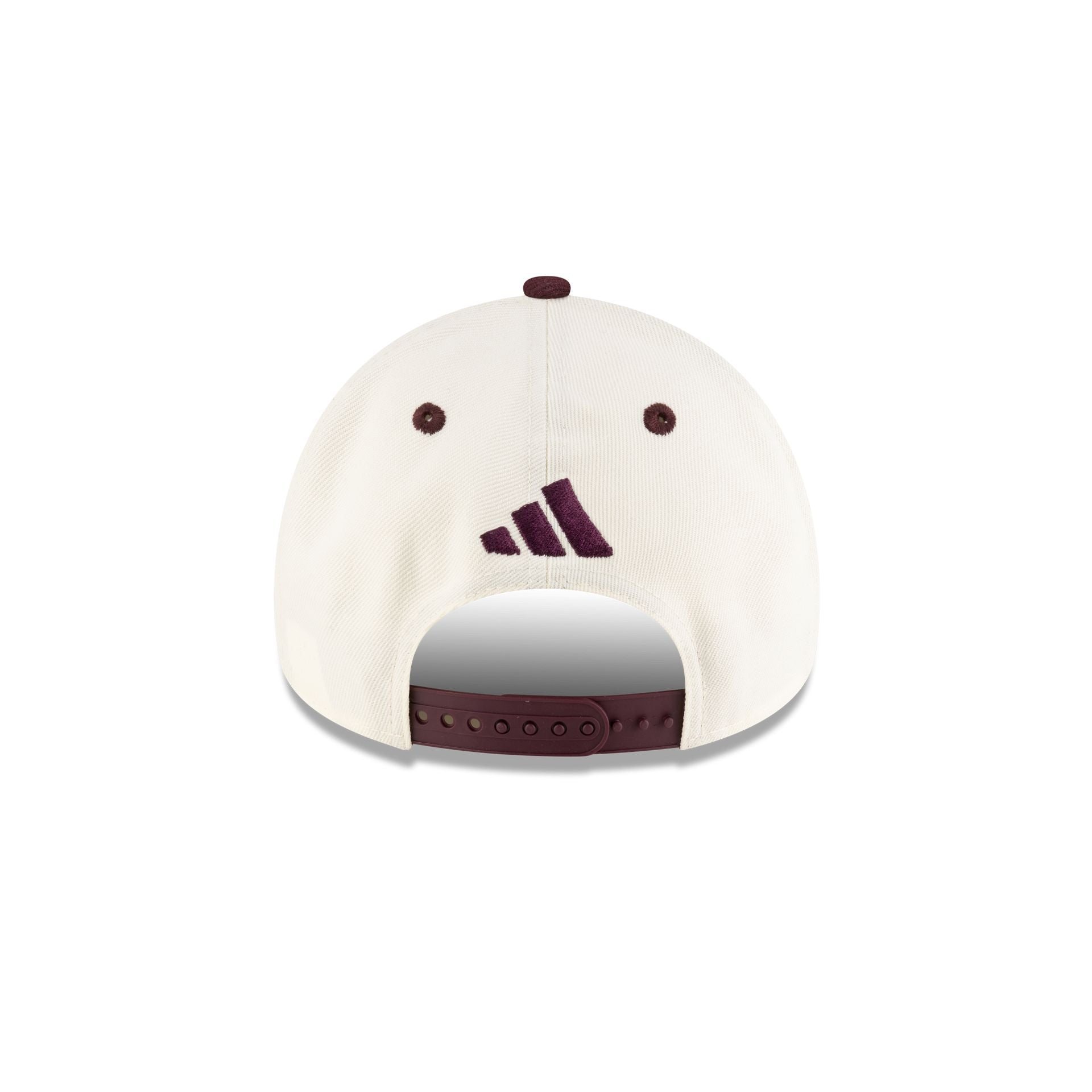 New Era x adidas Arizona State Sun Devils Chrome White 9FORTY A-Frame Snapback Hat