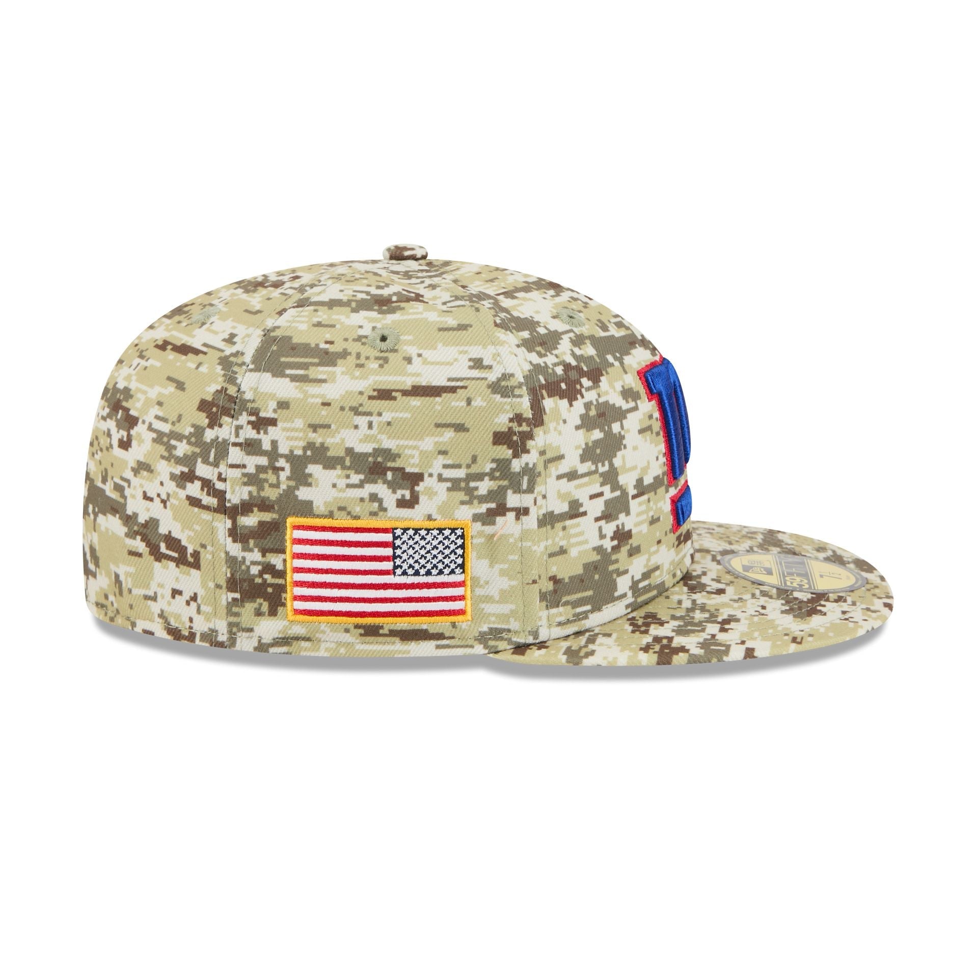 New York Giants 2025 Salute to Service Fan Gear 59FIFTY Fitted Hat