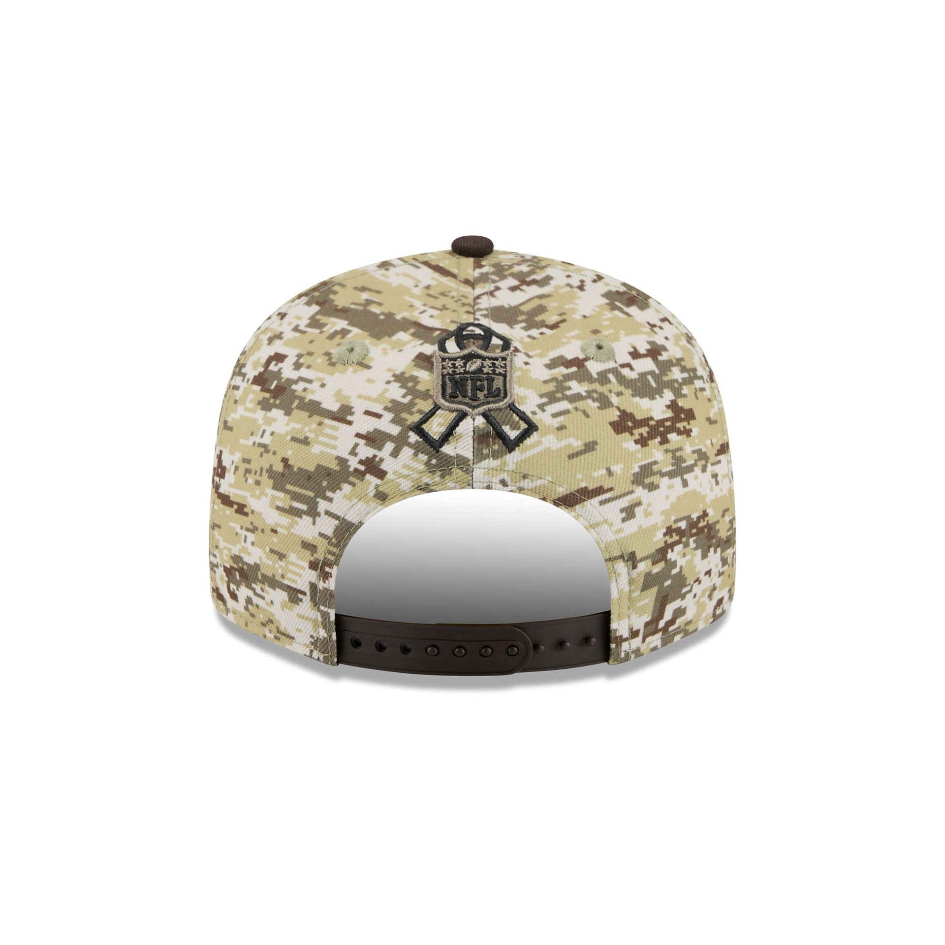 Cleveland Browns 2025 Salute to Service Fan Gear 9FIFTY Snapback Hat