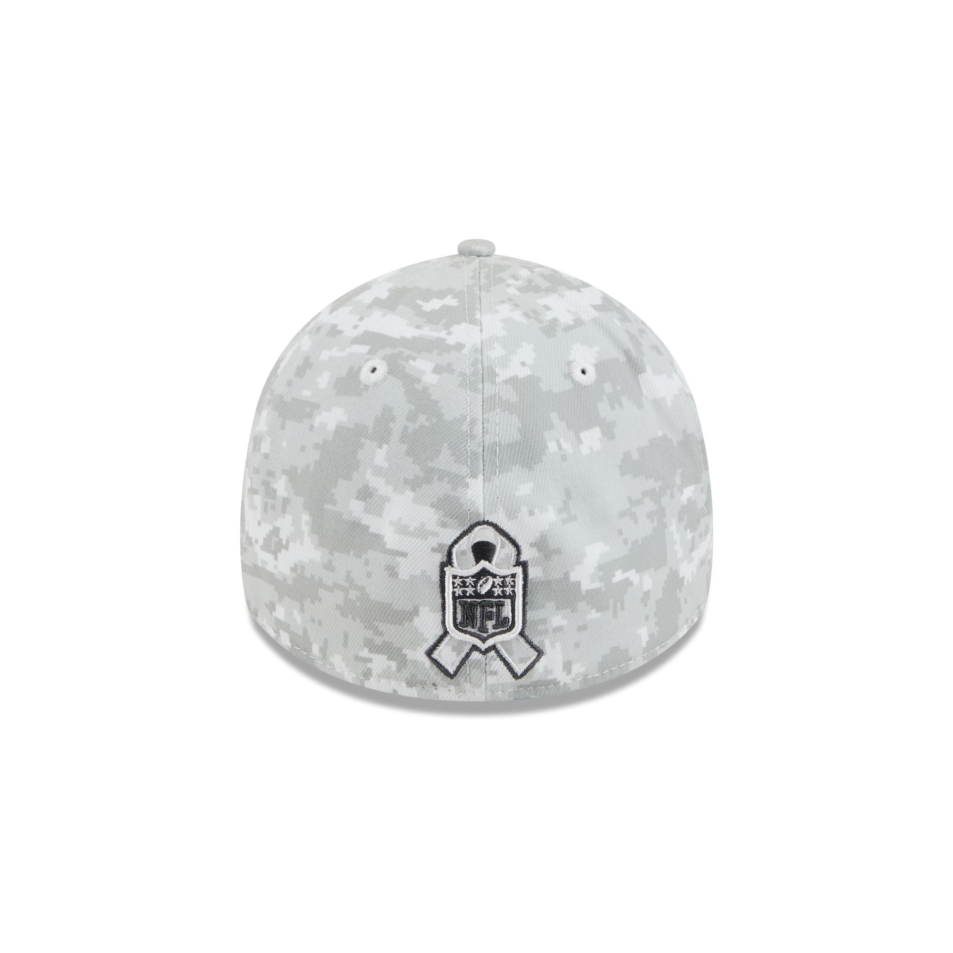 Carolina Panthers 2025 Salute to Service Fan Gear 39THIRTY Stretch Fit Hat