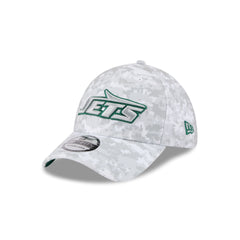 New York Jets 2025 Salute to Service Fan Gear 39THIRTY Stretch Fit Hat