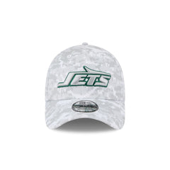 New York Jets 2025 Salute to Service Fan Gear 39THIRTY Stretch Fit Hat