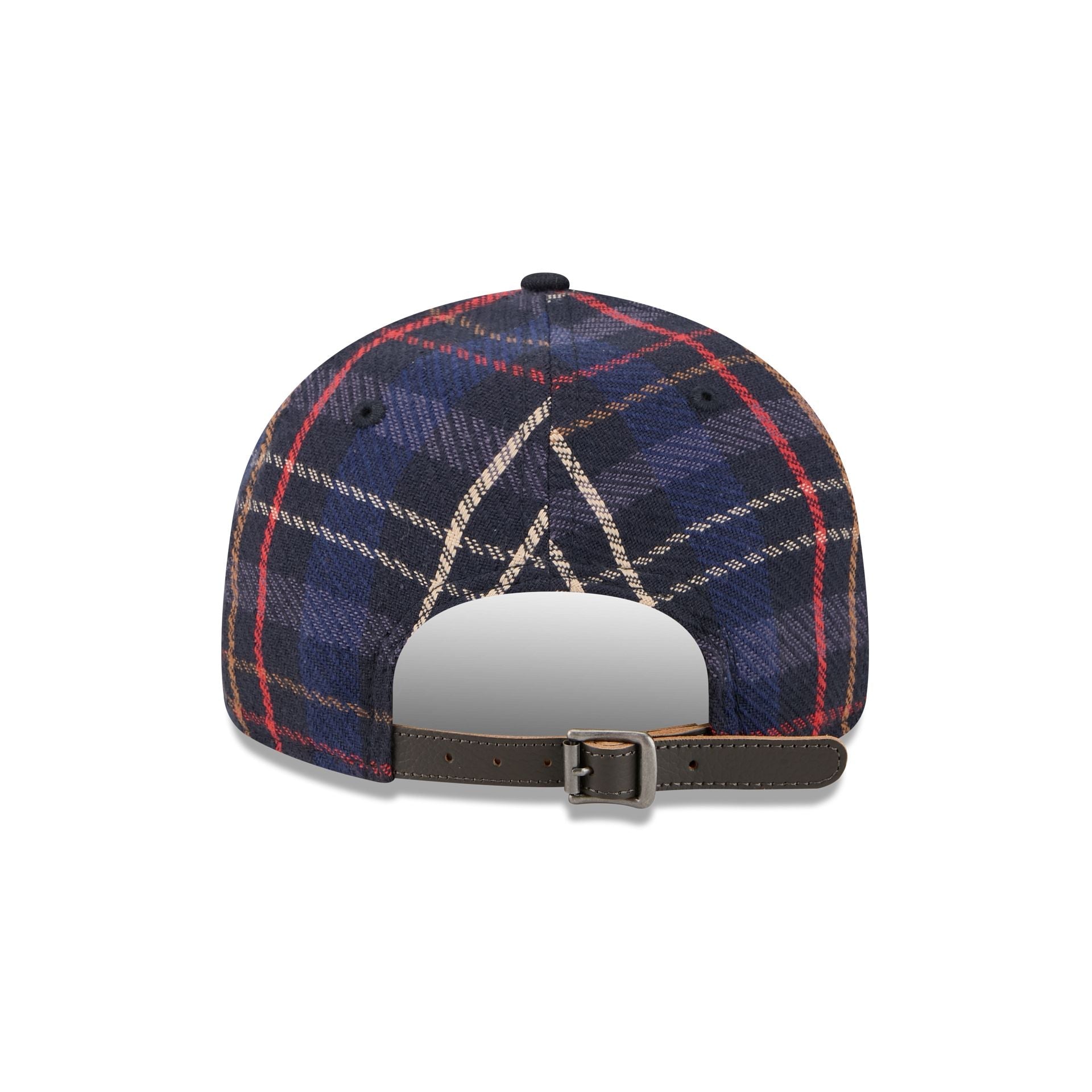 Chicago Blackhawks Grunge Plaid Retro Crown 9FIFTY Adjustable Hat