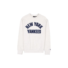 New York Yankees Light Gray Crewneck