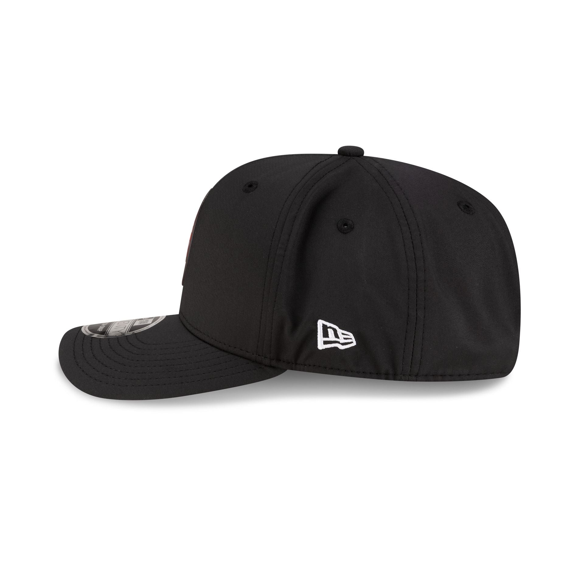 AC Milan Black 9SEVENTY Stretch-Snap Hat