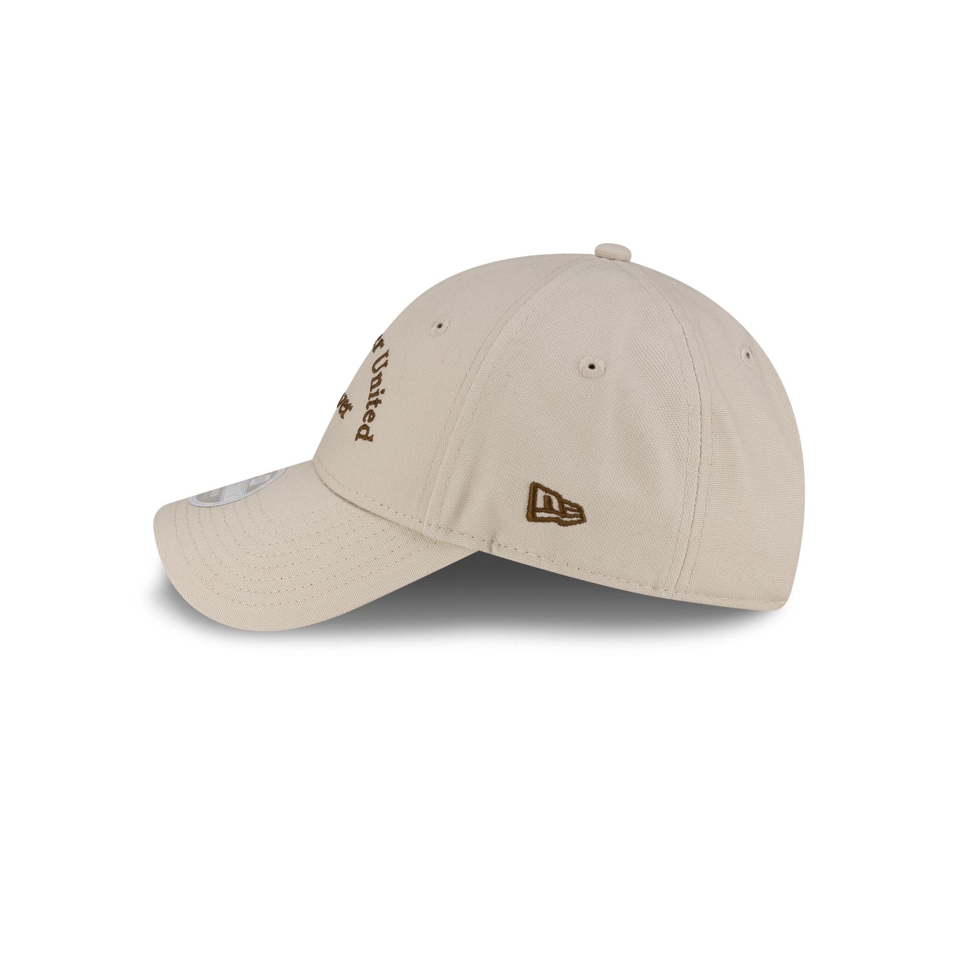 Manchester United FC Wordmark Cream Women's 9FORTY Adjustable Hat