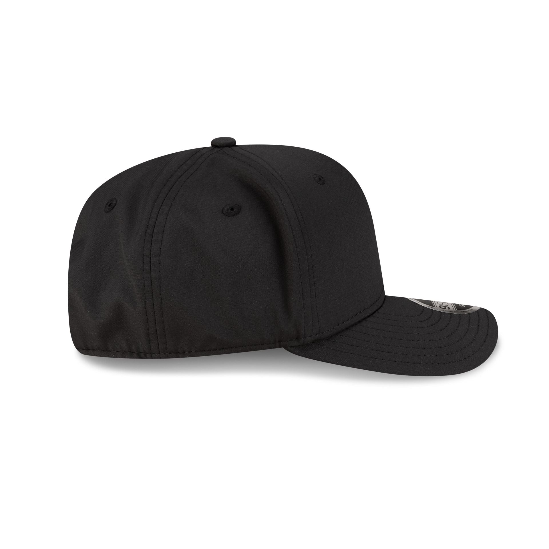 AS Roma Flawless Pin Black 9SEVENTY Stretch-Snap Hat