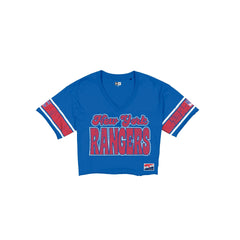 New York Rangers Throwback Women's Cropped T-Shirt