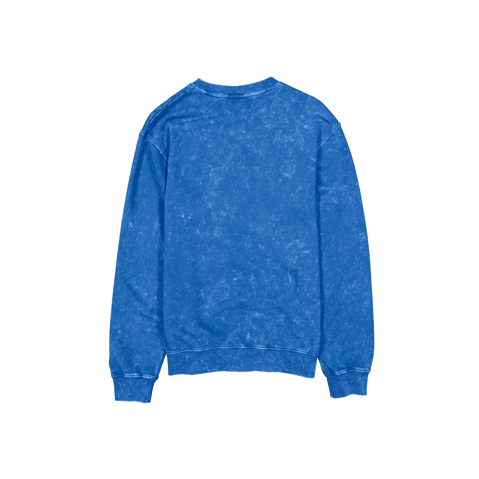 New York Rangers Throwback Mineral Wash Crewneck