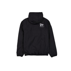 New York Yankees Logo Essentials Black Full-Zip Windbreaker