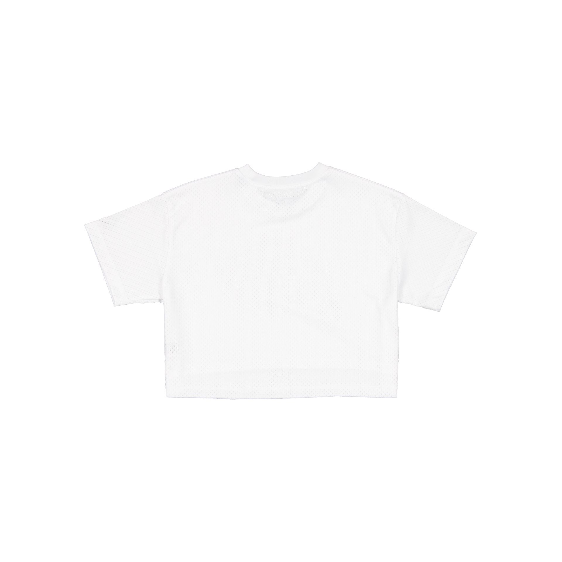 Los Angeles Lakers Summer Women's White Cropped Jersey T-Shirt