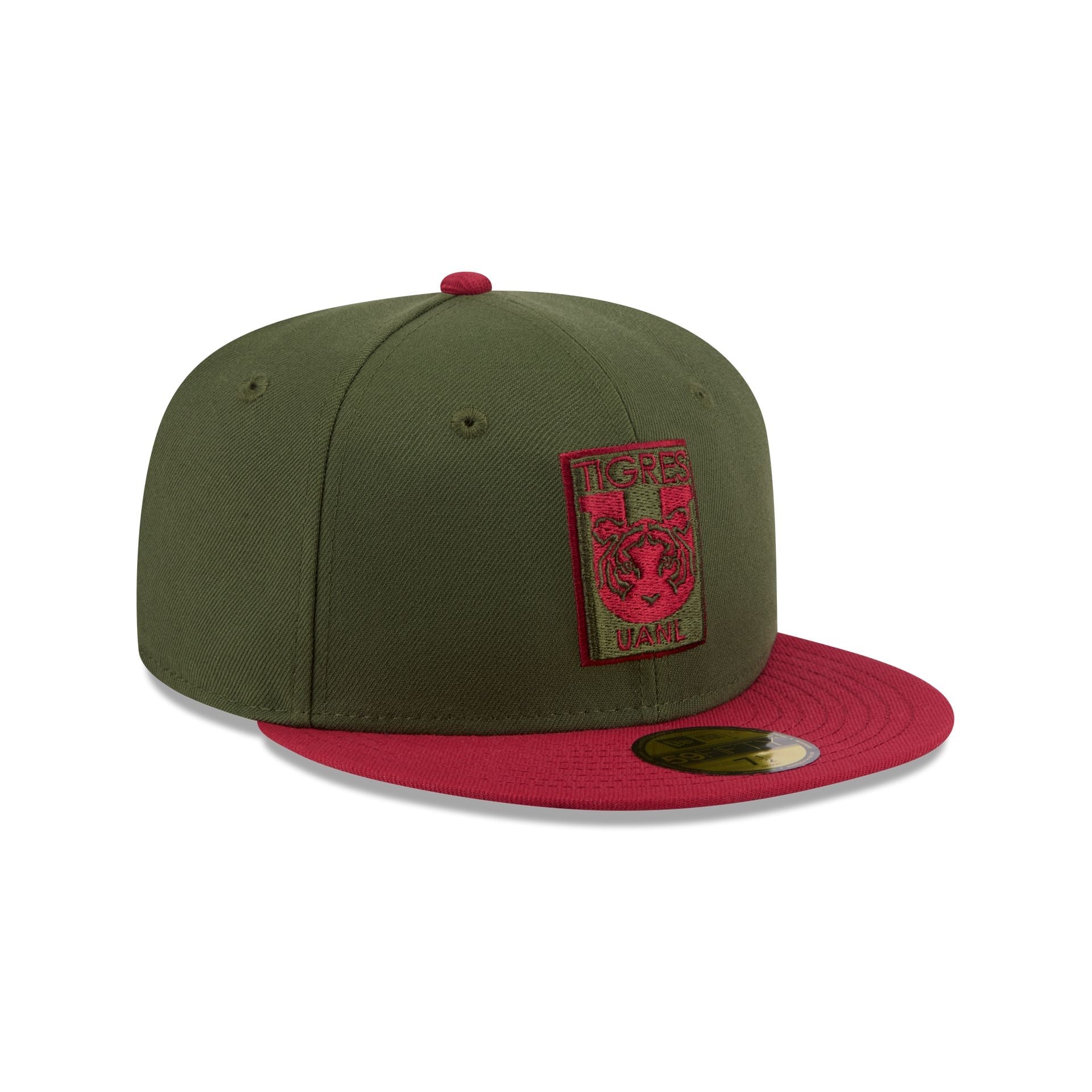 Club Tigres UANL Color Pack Olive 59FIFTY Fitted Hat