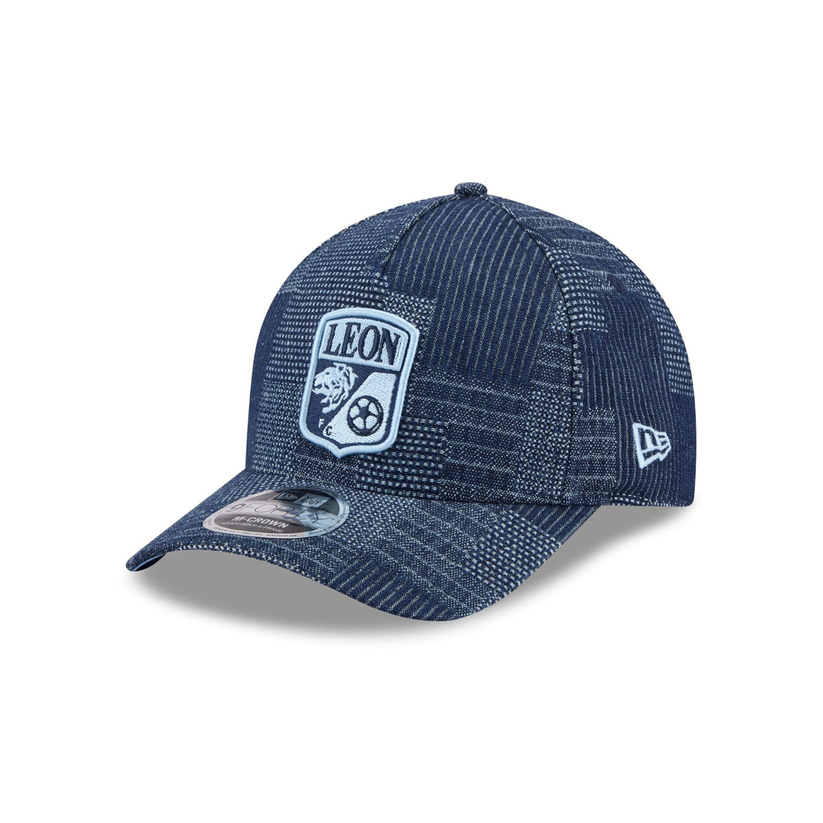 Club Le������n Denim 9FORTY M-Crown A-Frame Snapback Hat