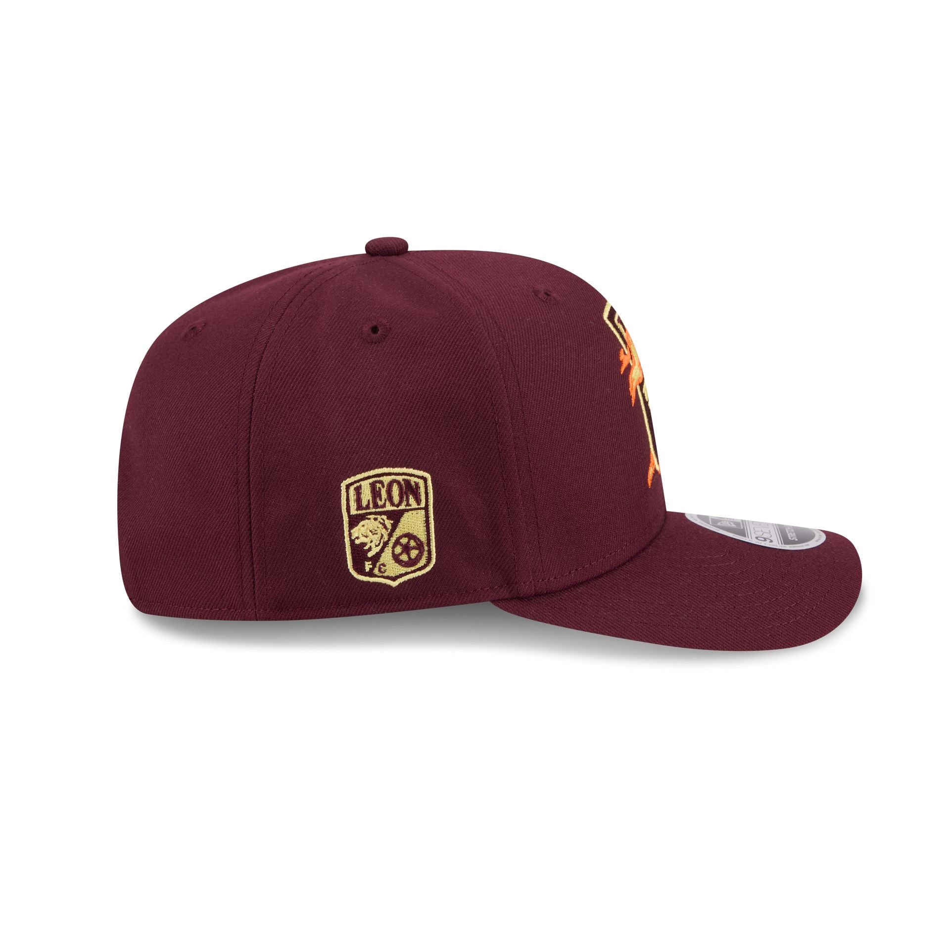 Club Le������n Flames 9SEVENTY Stretch-Snap Hat