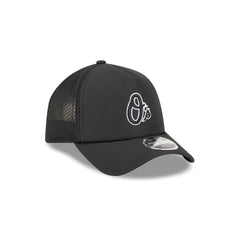 Baltimore Orioles 2026 Batting Practice Alt O 9FORTY APEX Trucker Hat