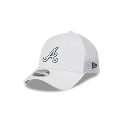 Atlanta Braves 2026 Batting Practice White 9FORTY APEX Trucker Hat