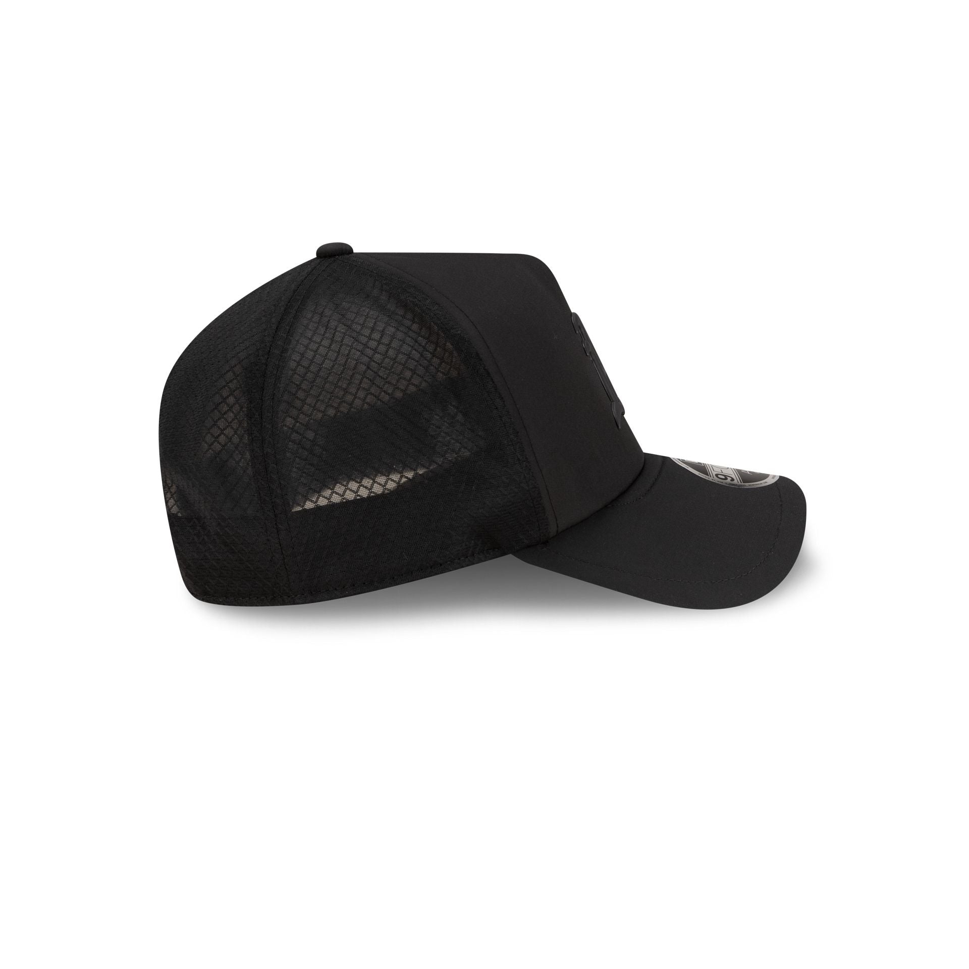 Athletics 2026 Batting Practice Black 9FORTY APEX Trucker Hat
