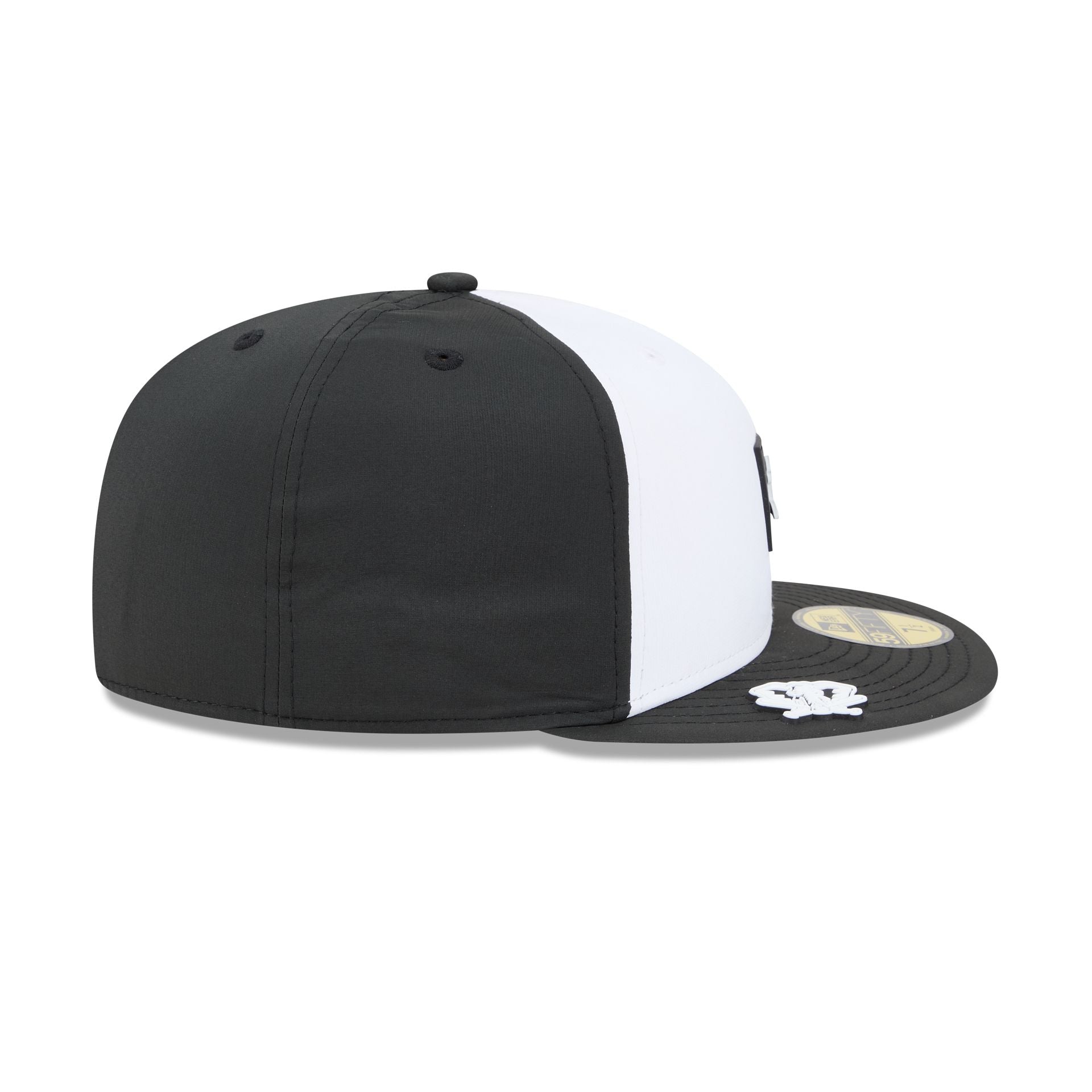 Athletics 2026 Clubhouse Black & White 59FIFTY Fitted Hat