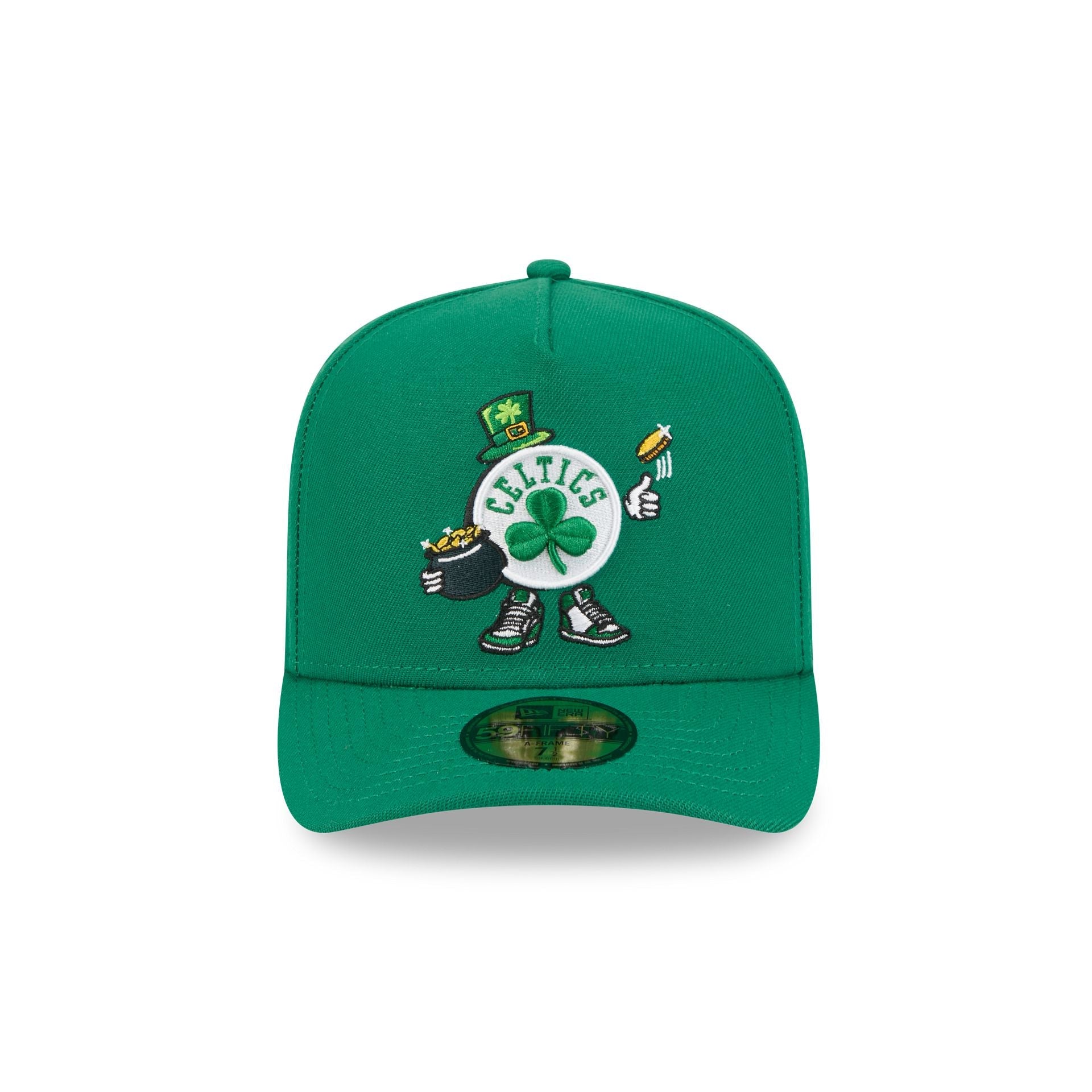 Boston Celtics Cartoon 59FIFTY A-Frame Fitted Hat