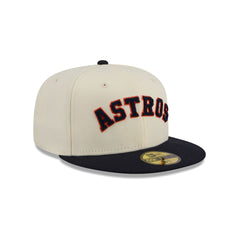 Houston Astros Two Tone Stitch 59FIFTY Fitted Hat