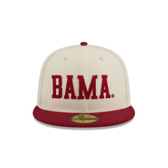 Alabama Crimson Tide Two Tone Stitch 59FIFTY Fitted Hat