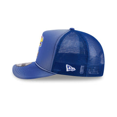 Kansas Jayhawks Worn 9FIFTY A-Frame Trucker Hat