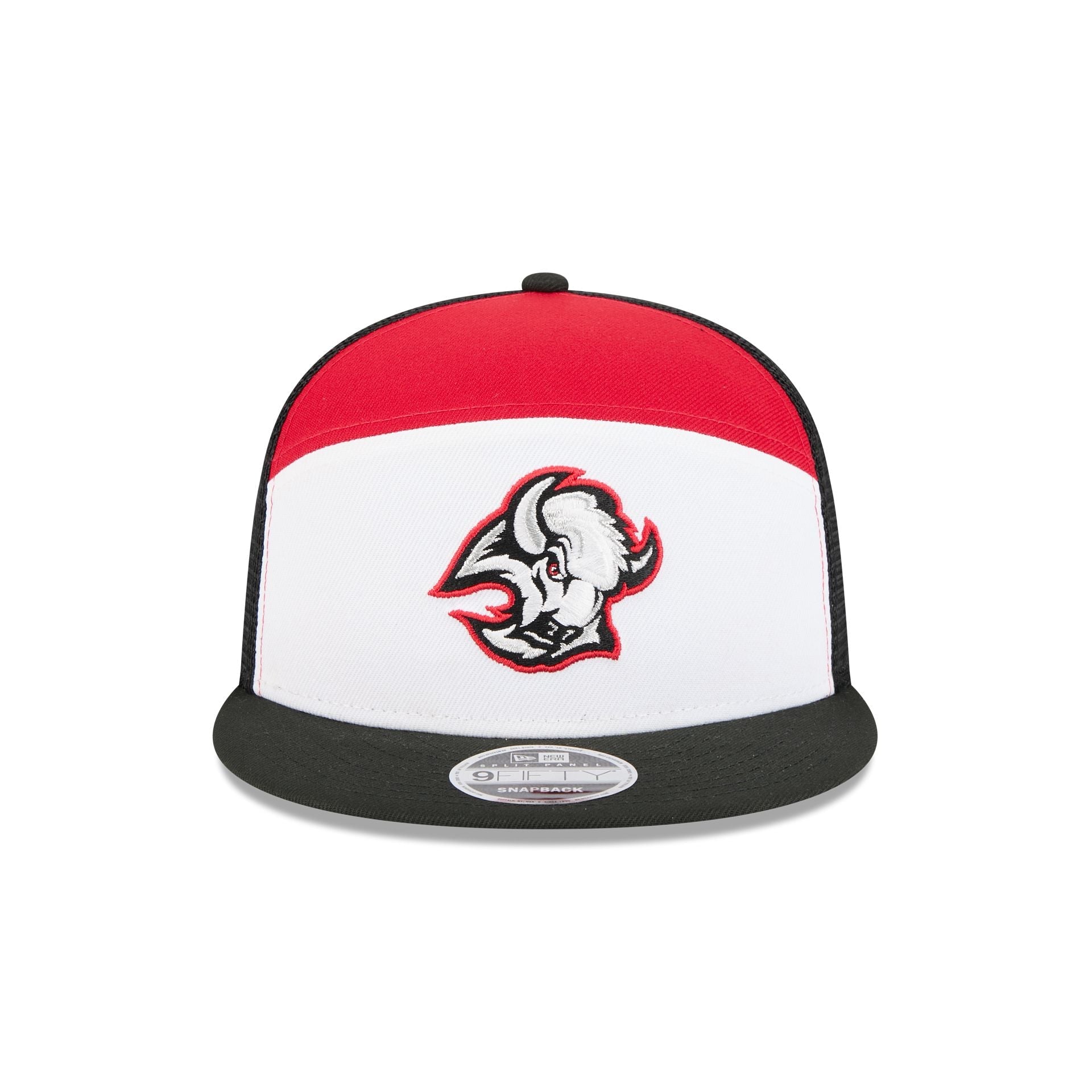 Buffalo Sabres Block Split Panel 9FIFTY Trucker Hat