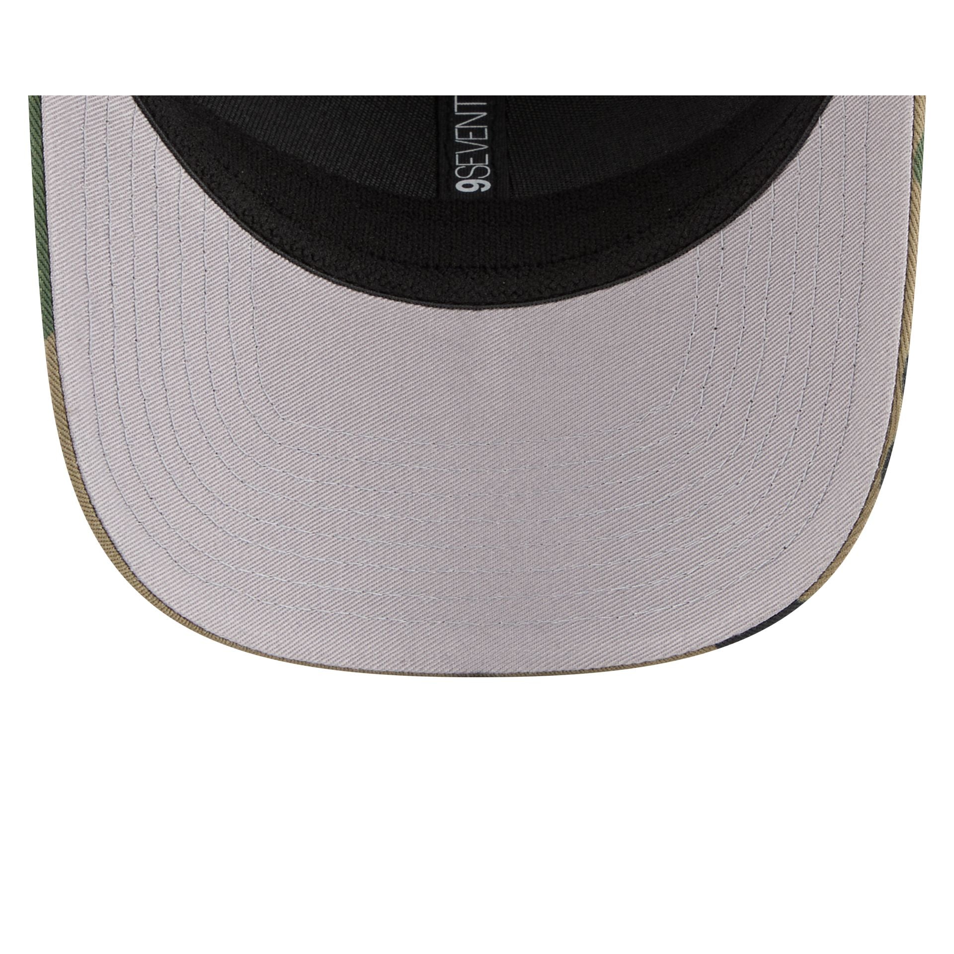 North Carolina Tar Heels Camo Canvas 9SEVENTY Trucker Hat