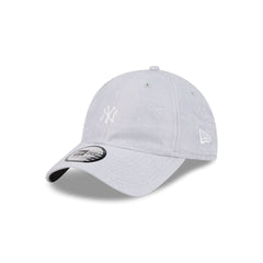 New York Yankees Vintage Satin Gray Casual Classic Adjustable Hat