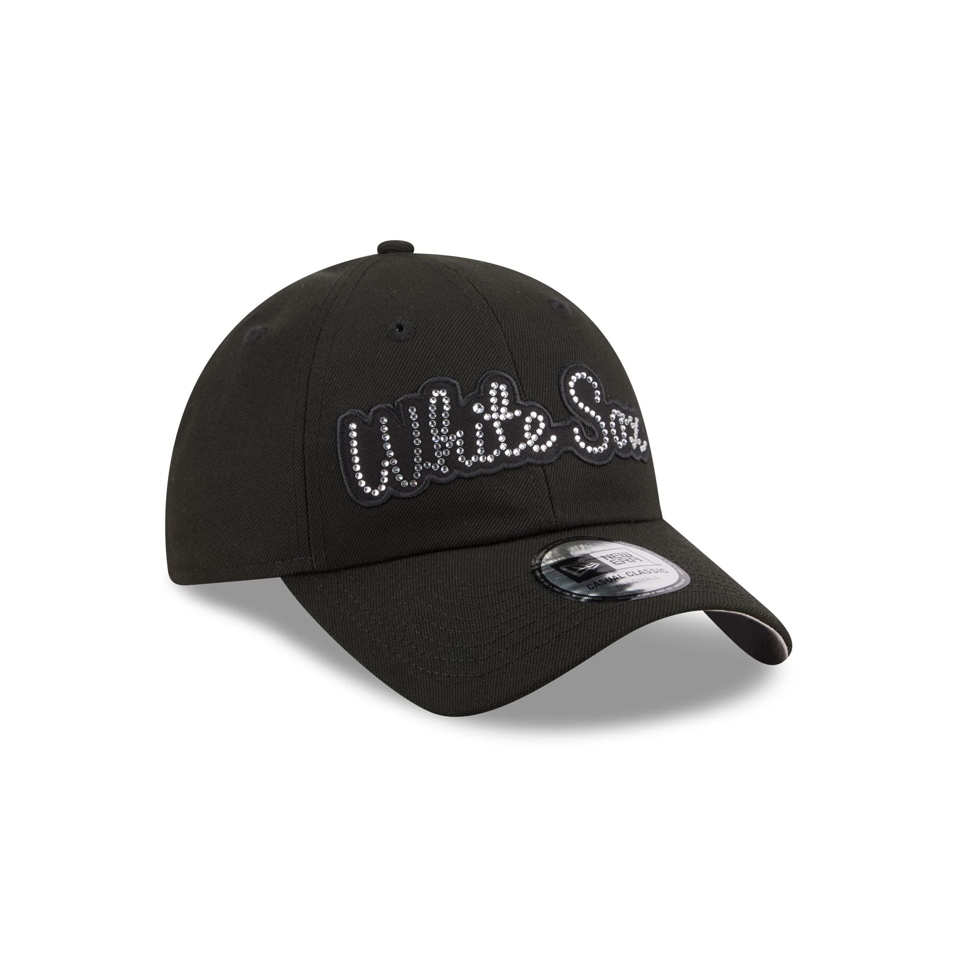 Chicago White Sox Rhinestone Script Casual Classic Adjustable Hat