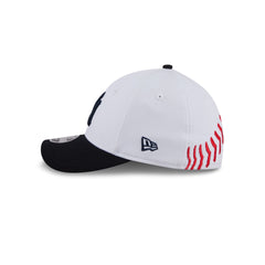 New York Yankees Baseball Stitch Kids 39THIRTY M-Crown Stretch Fit Hat