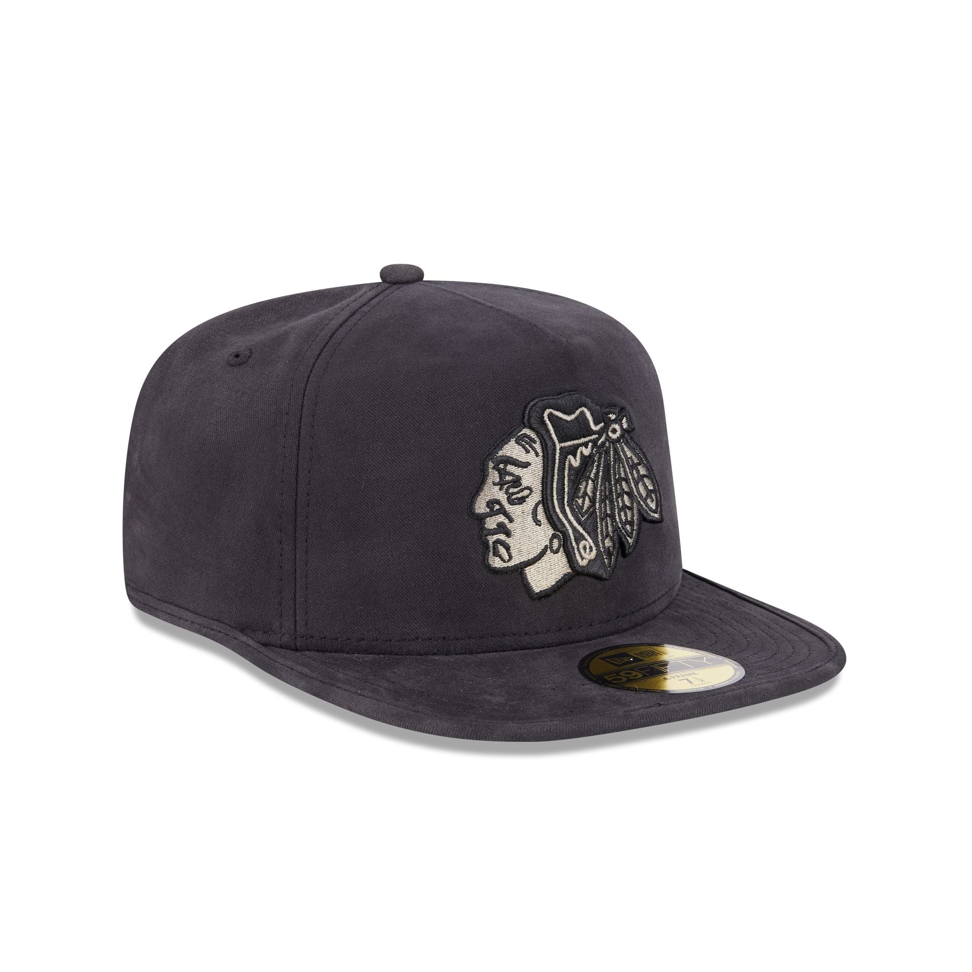 Chicago Blackhawks Quilted 59FIFTY A-Frame Fitted Hat