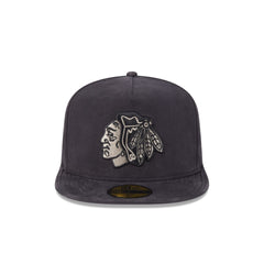 Chicago Blackhawks Quilted 59FIFTY A-Frame Fitted Hat