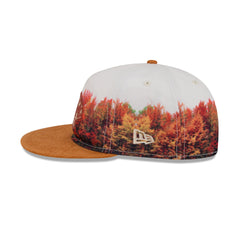 Boston Bruins Fall Forest Retro Crown 9FIFTY Adjustable Hat