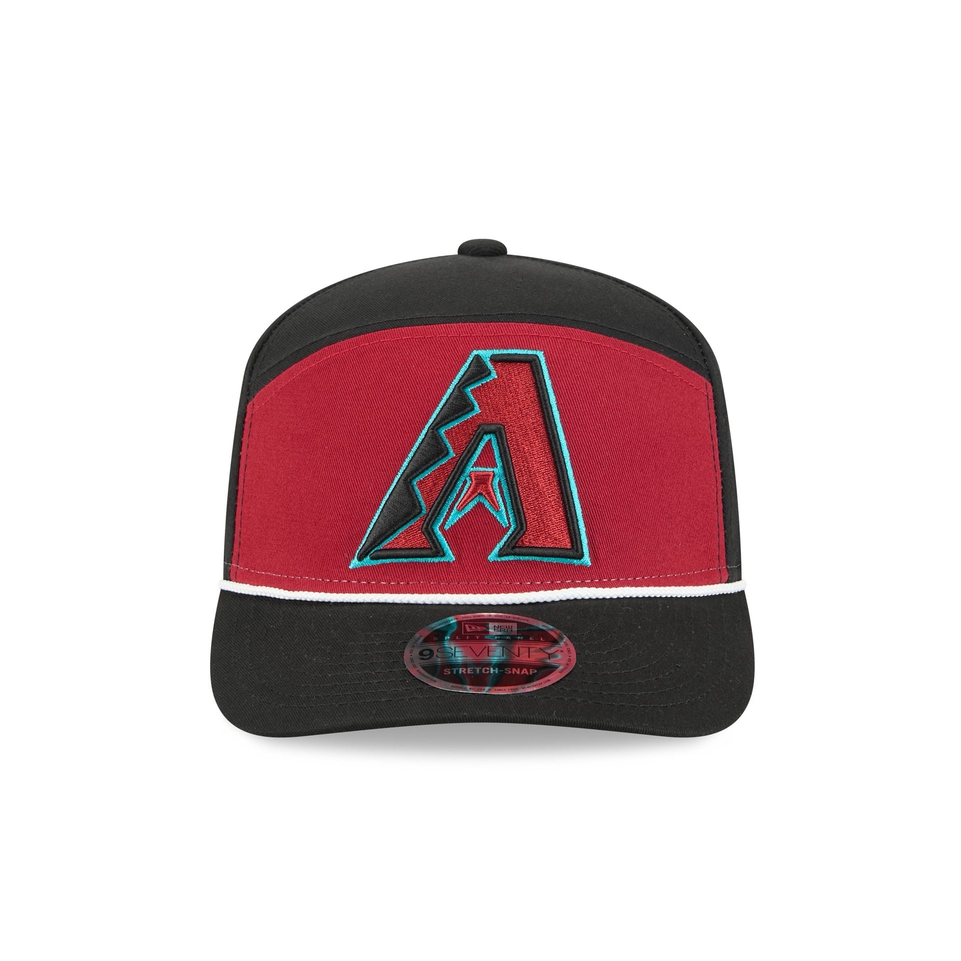 Arizona Diamondbacks Split Panel 9SEVENTY Stretch-Snap Hat