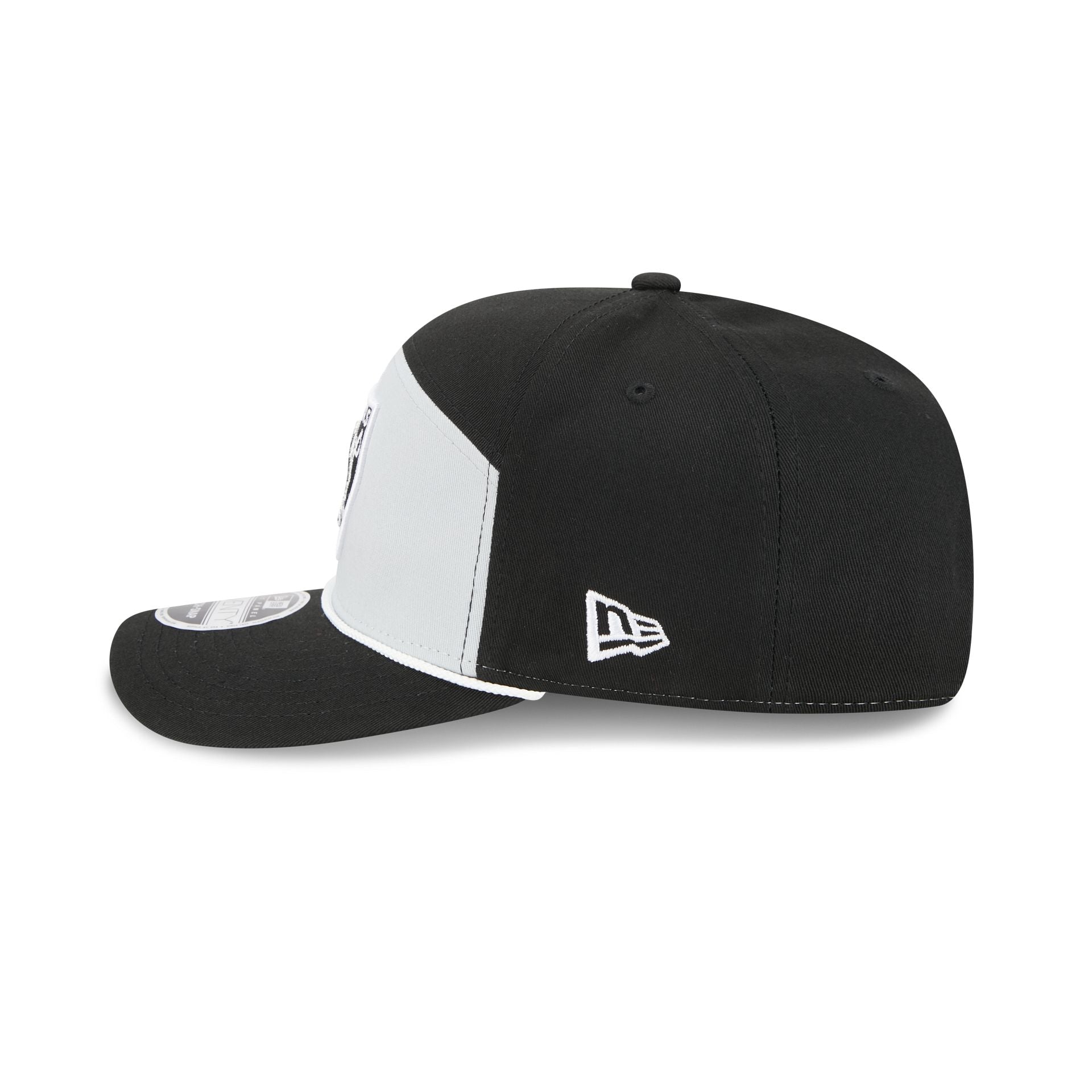 Las Vegas Raiders Split Panel 9SEVENTY Stretch-Snap Hat