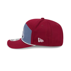 Colorado Avalanche Split Panel 9SEVENTY Stretch-Snap Hat