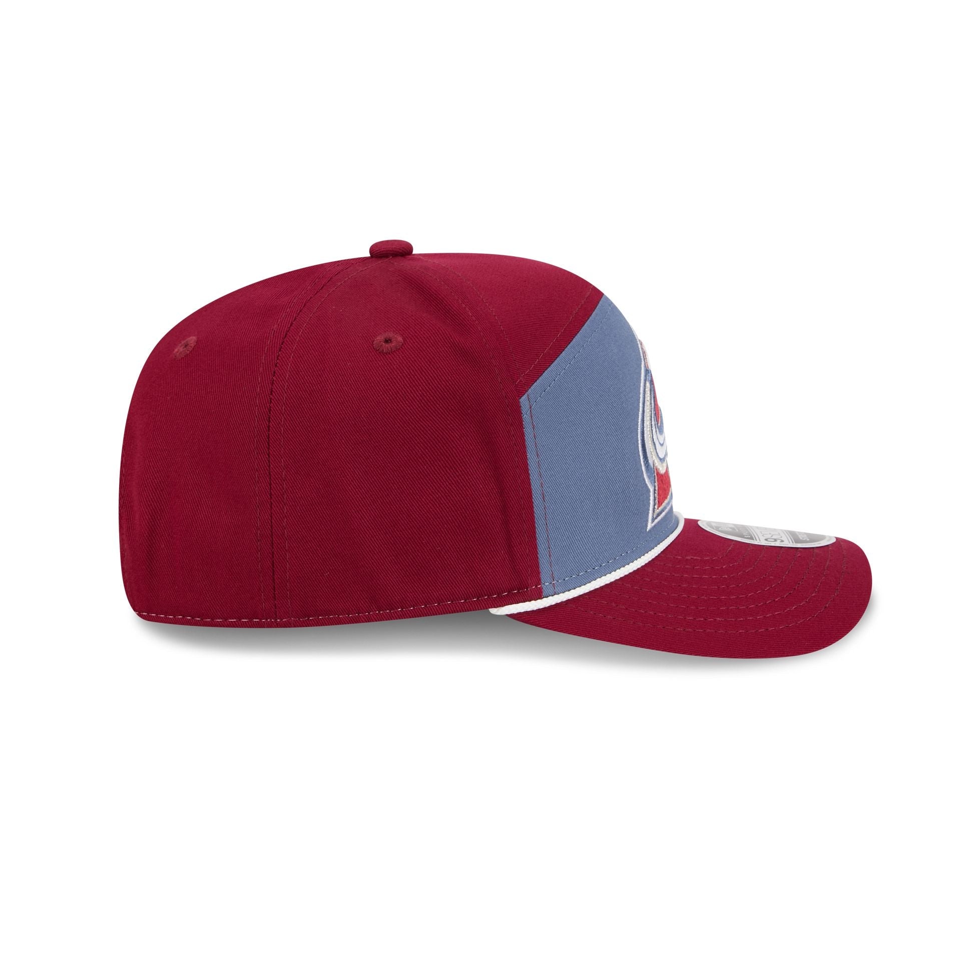 Colorado Avalanche Split Panel 9SEVENTY Stretch-Snap Hat