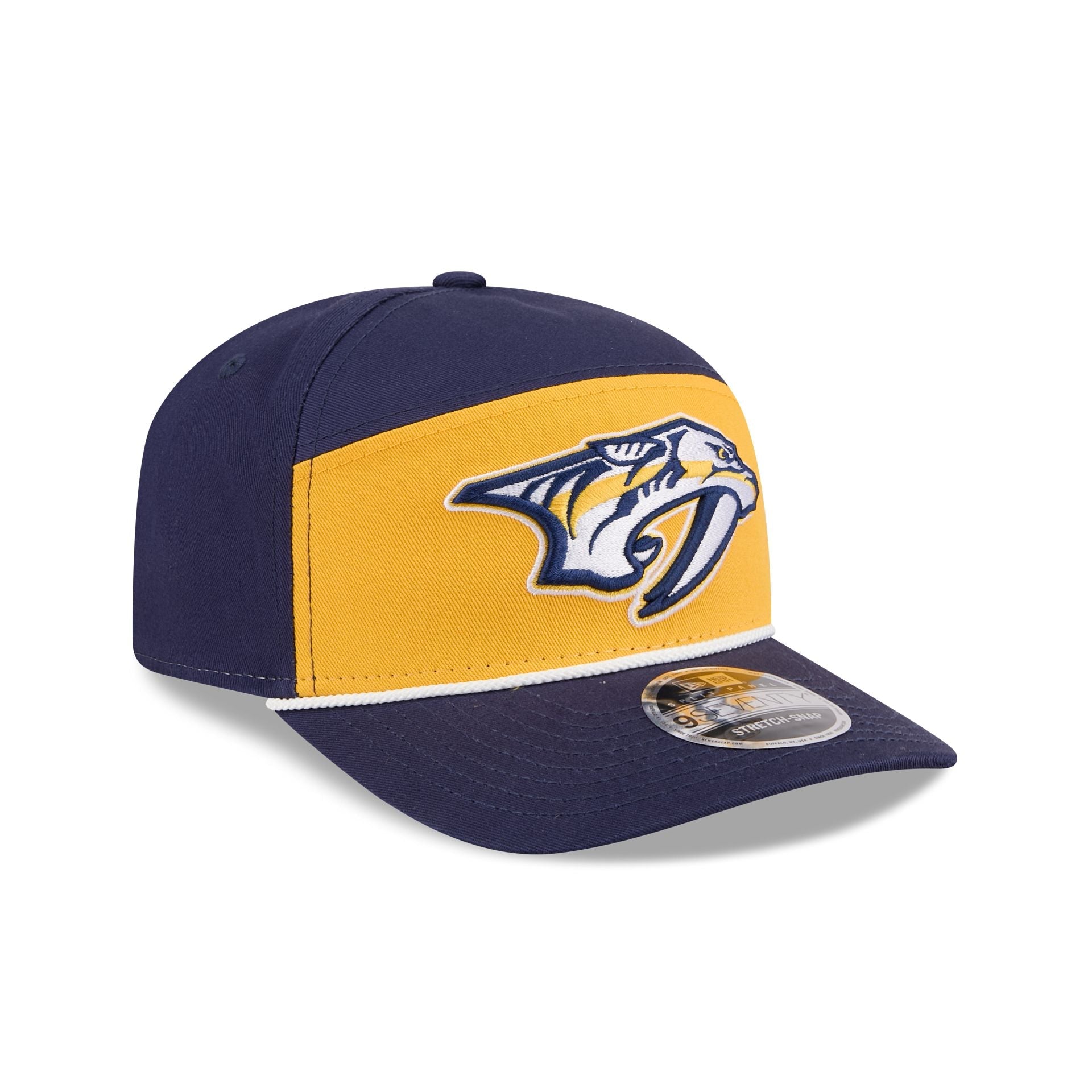Nashville Predators Split Panel 9SEVENTY Stretch-Snap Hat