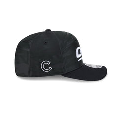 Chicago Cubs Black Camo Split Panel 9SEVENTY Stretch-Snap Hat