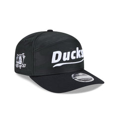 Anaheim Ducks Black Camo Split Panel 9SEVENTY Stretch-Snap Hat